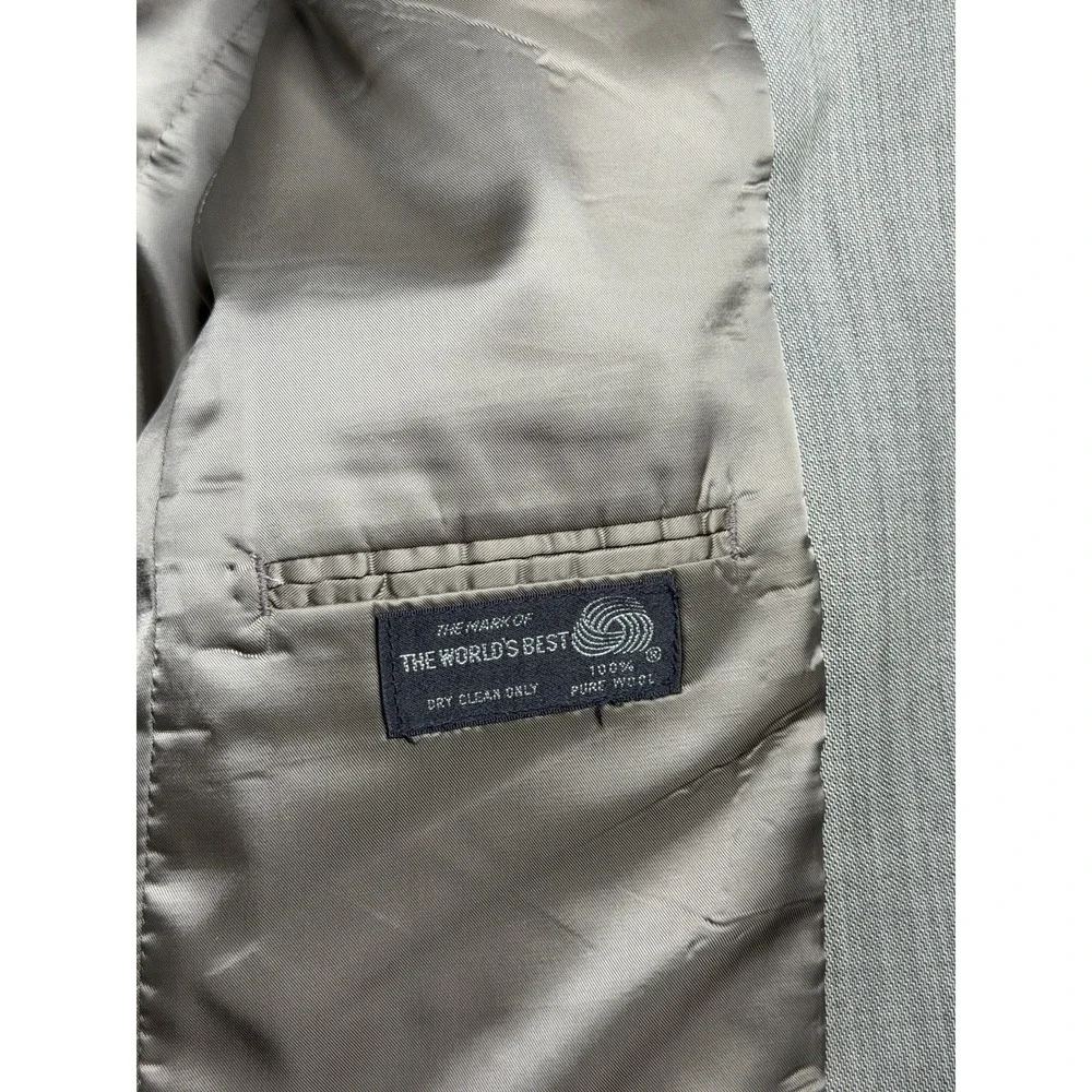 Torriani Today's Man Sport Coat Blazer Suit Jakcet 100% Pure‎ Wool 41 Brown